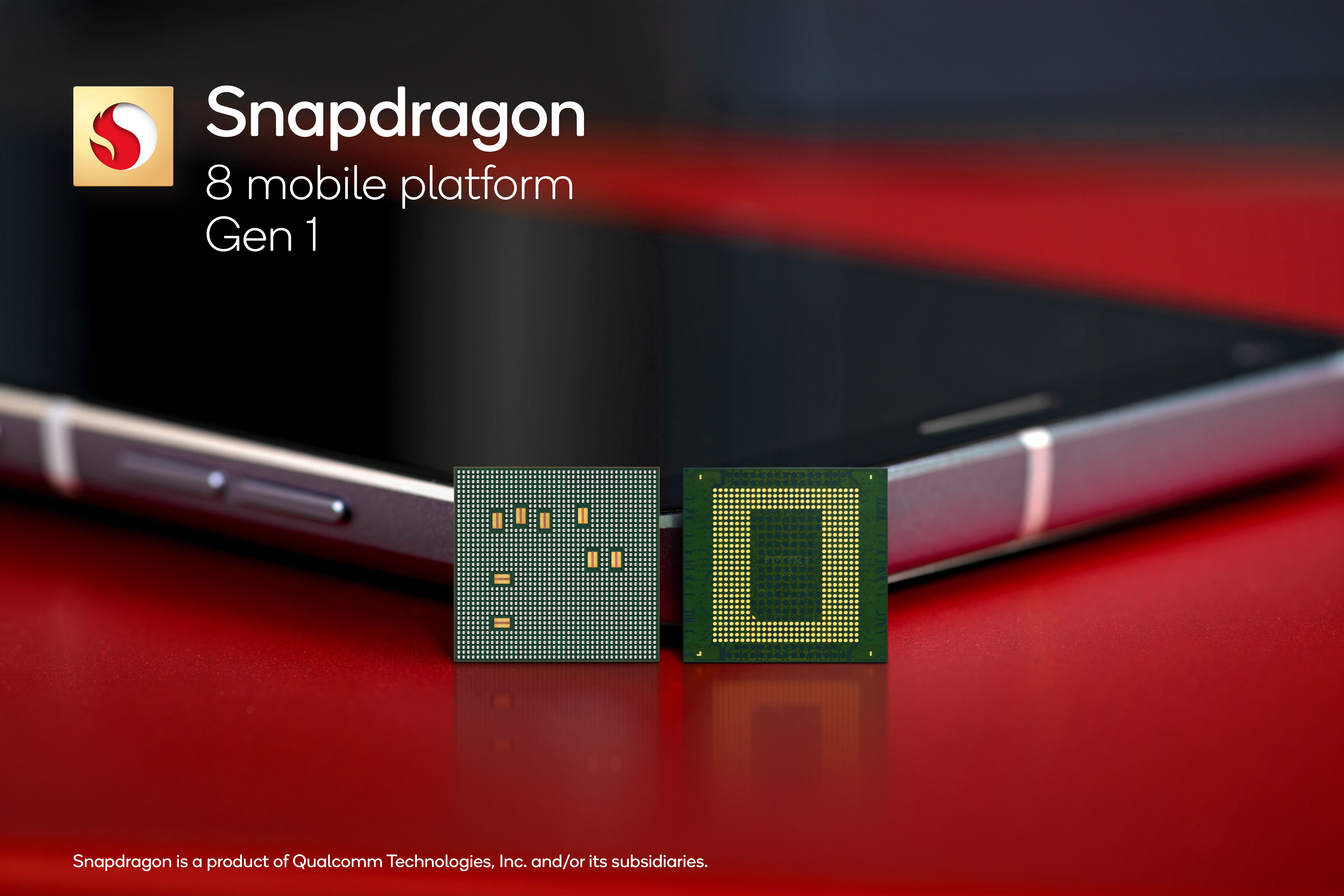 Snapdragon 8 Gen 1 Chip Image