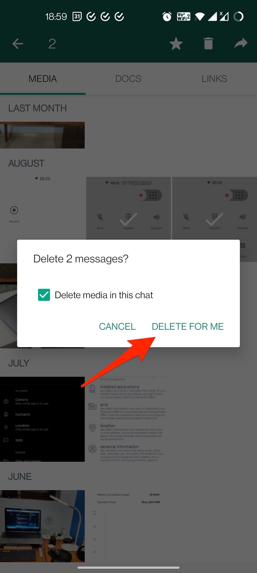 How to delete unwanted WhatsApp media from your Android phone