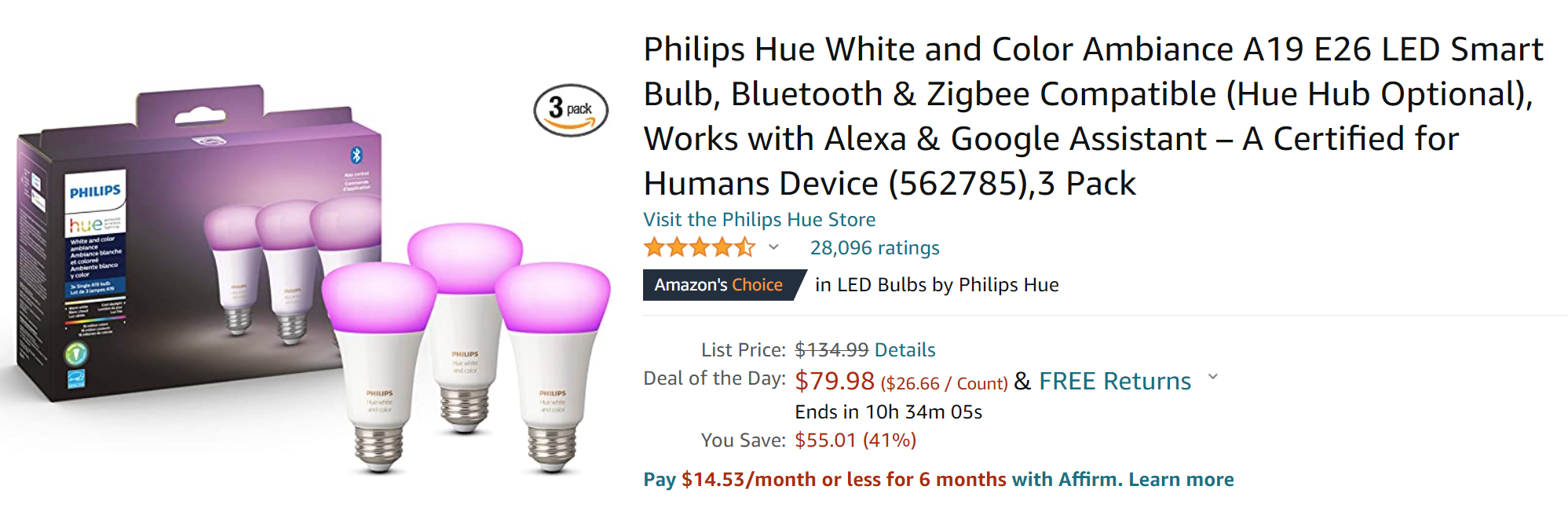 Get lit these Philips Hue smart light bundles are at their lowest