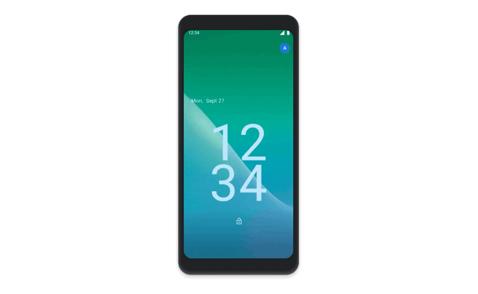 3 Android 12 Go anim