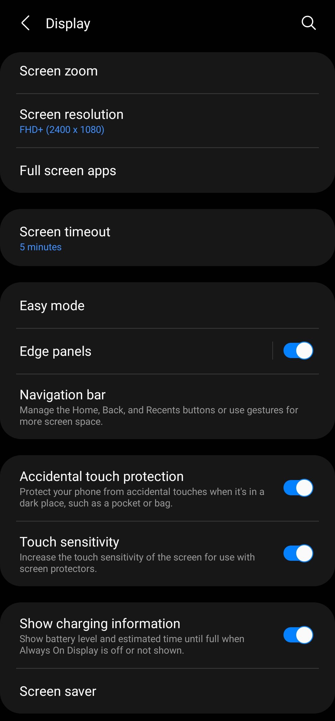 How to use gesture navigation on Samsung 2
