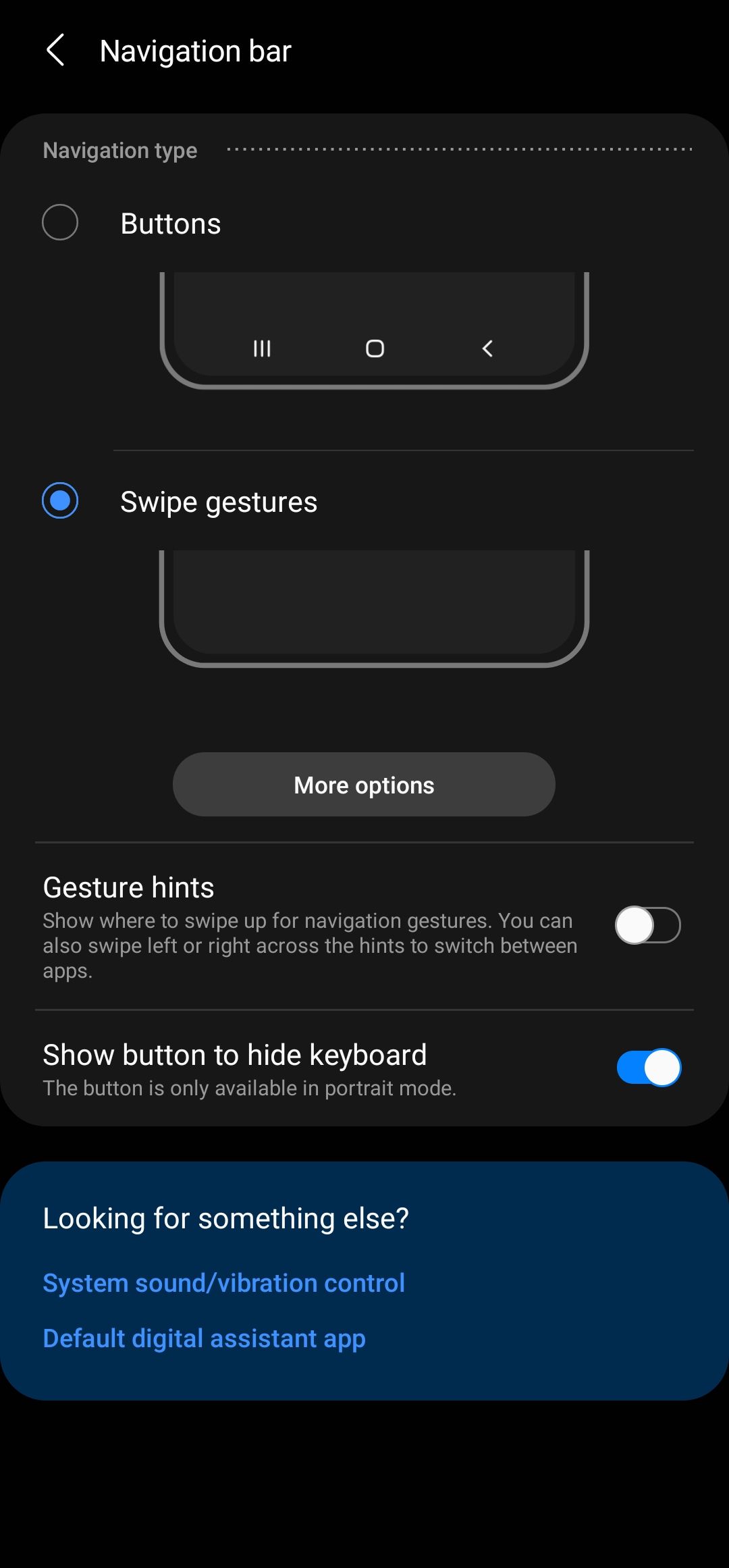 How to use gesture navigation on Samsung 3