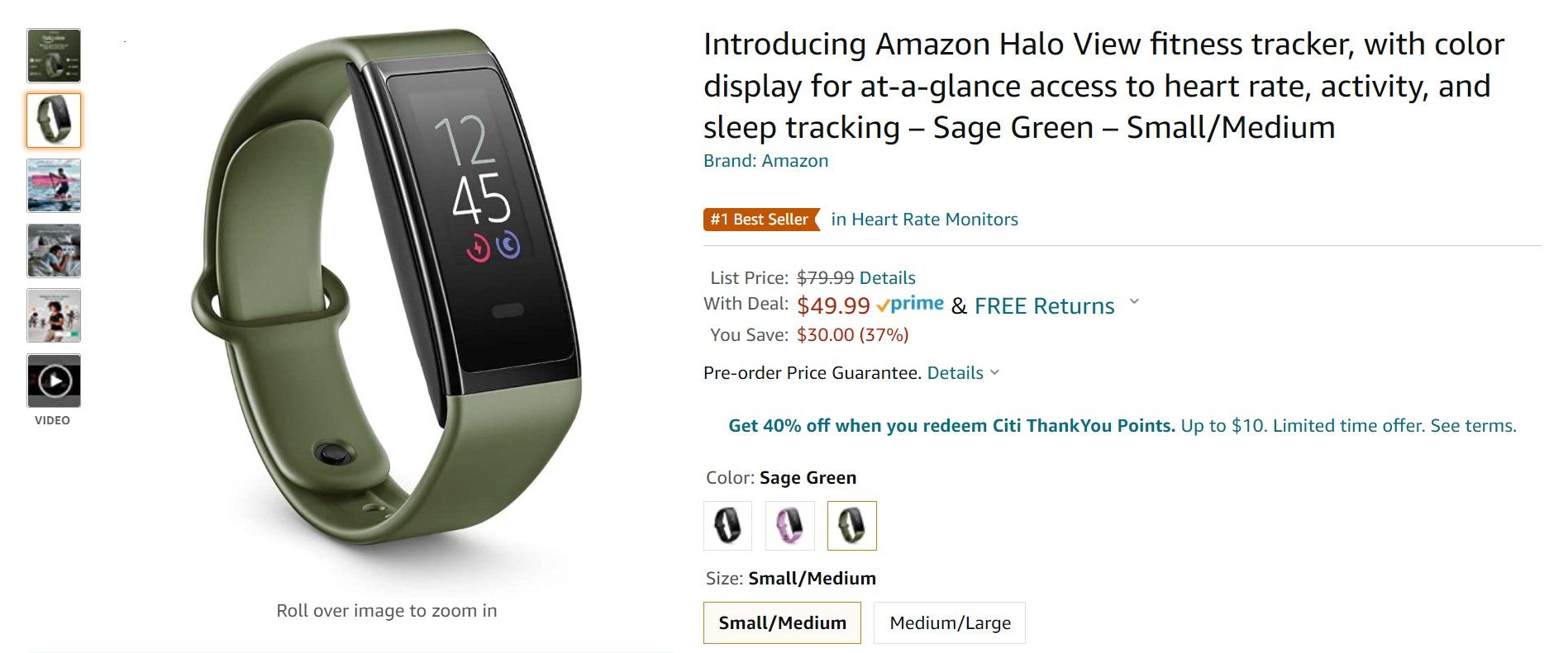 Amazon's latest fitness tracker is down to just 50 ahead of next week