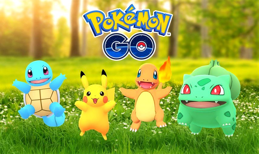 Promotional art of several cute monsters in a grassy field