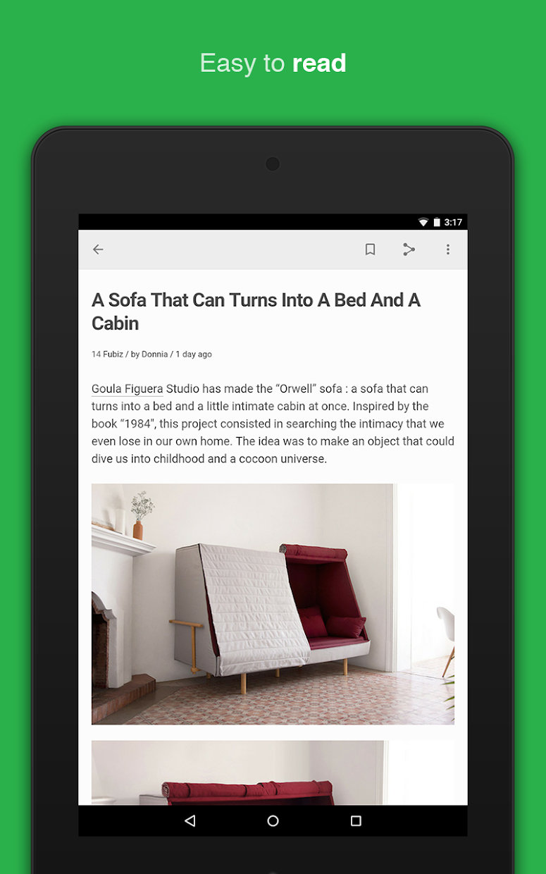 Feedly - A Smarter News Reader Tablet Roundup (2)