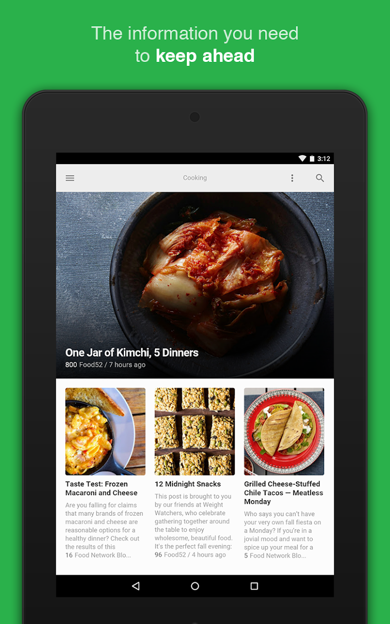 Feedly - Smarter News Reader tablet roundup