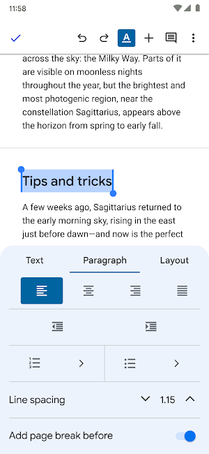 google-docs-update-should-make-page-breaking-on-mobile-a-lot-easier