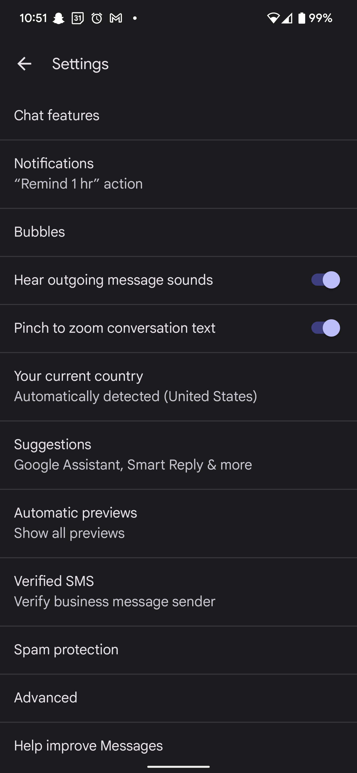 Google Messages will finally let you disable pinchtozoom