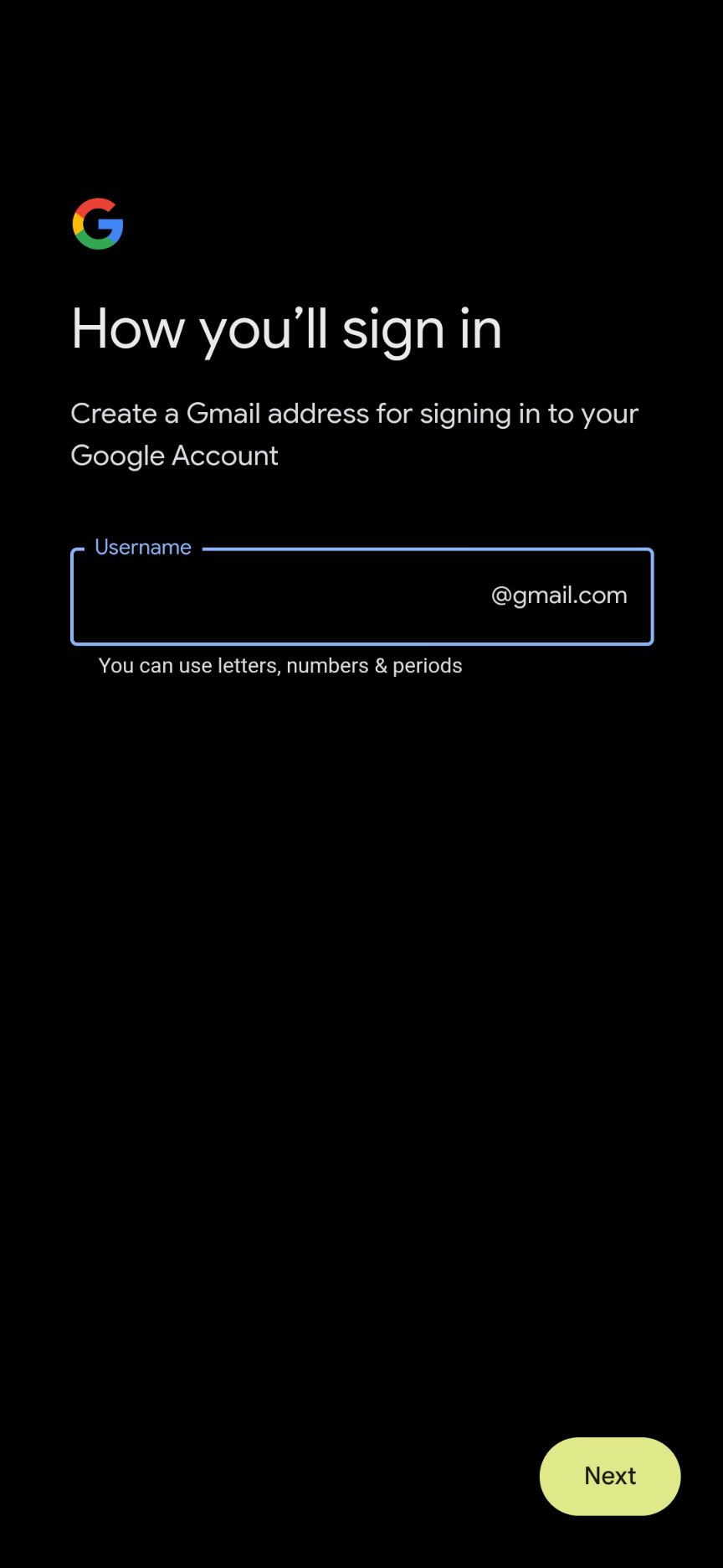 layar-nama-pengguna-gmail-seluler