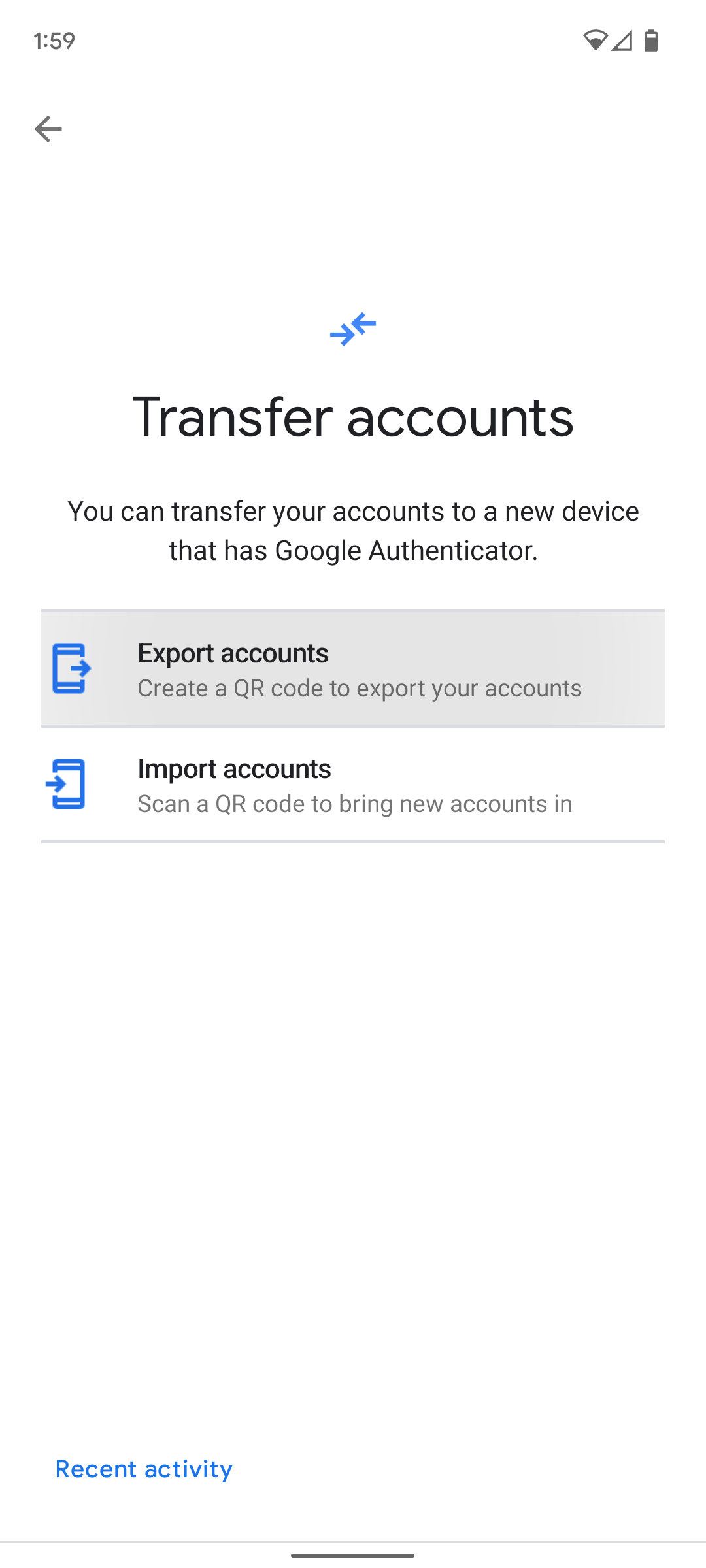 google-authenticator-export
