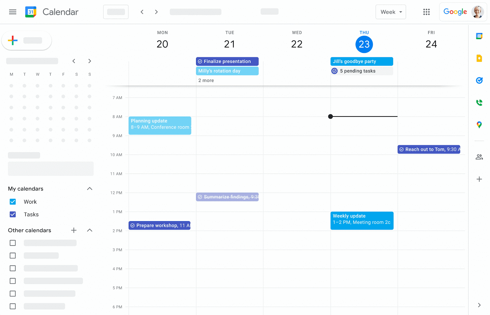 Latest Google Calendar update will make it easier to manage pending tasks