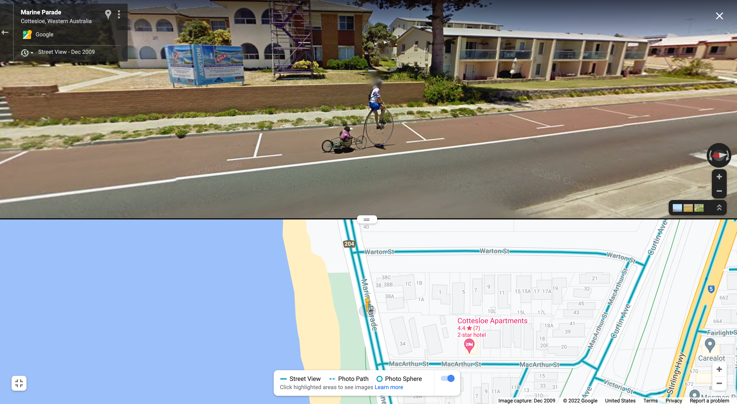 Google Street View Web 3