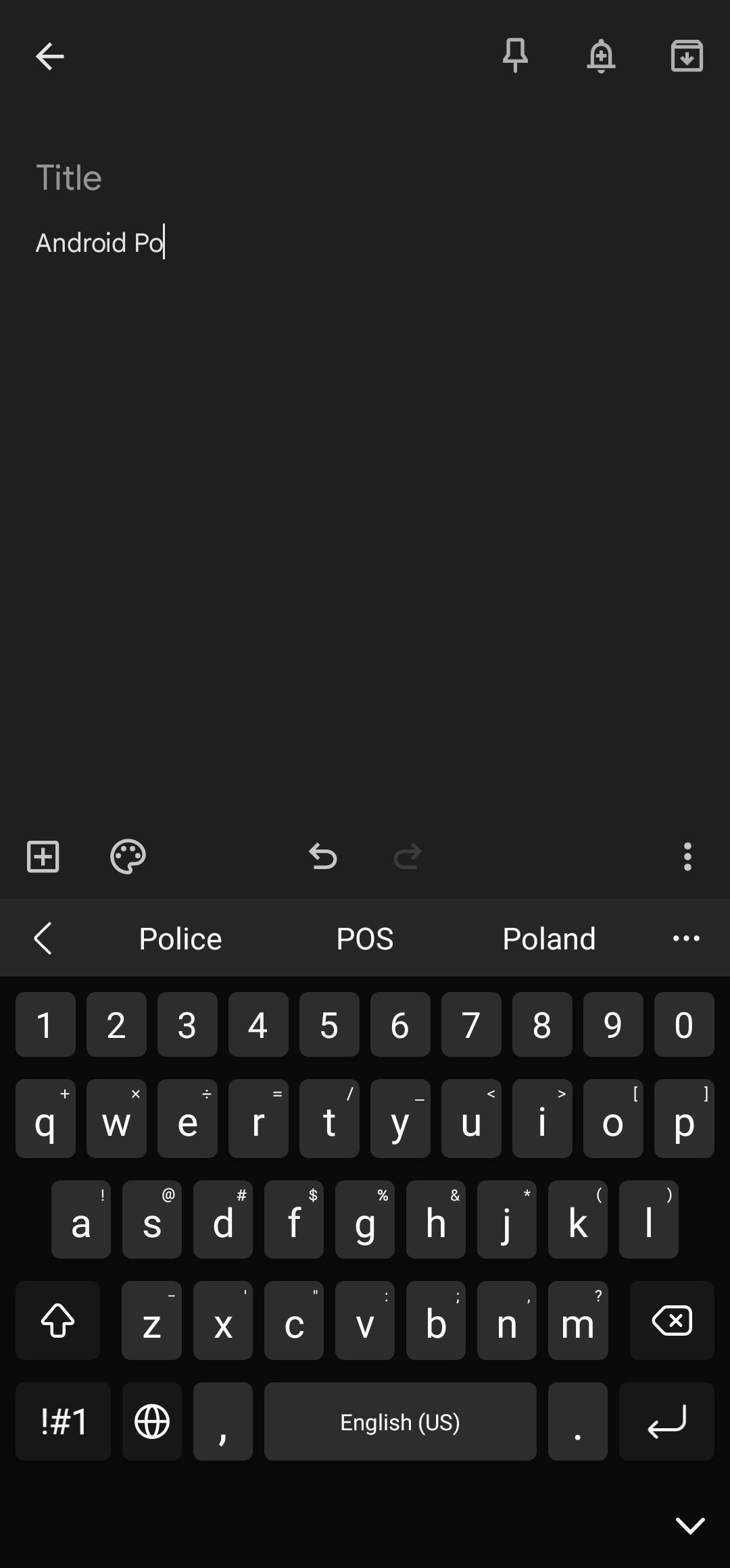 text shortcuts in action Samsung Keyboard