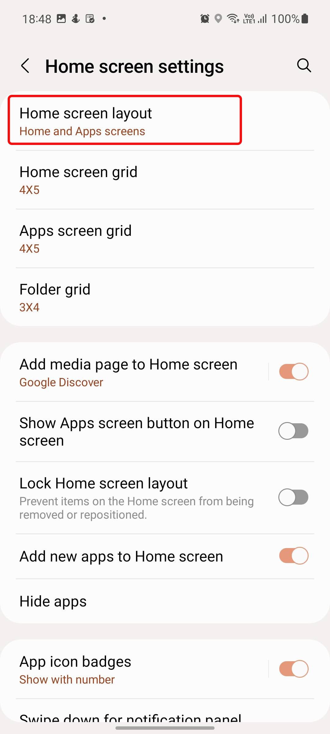 Home Screen Settings Samsung at Ruth Flaherty blog