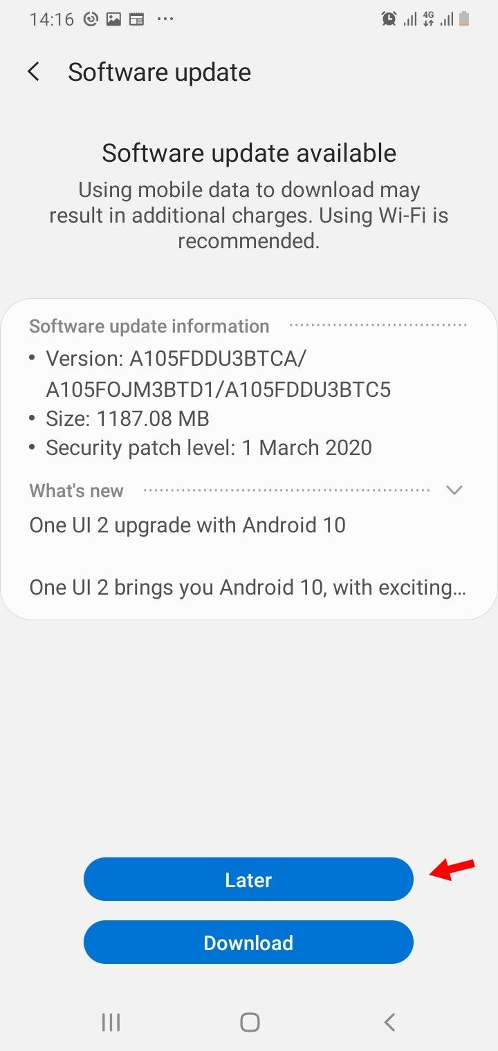 How to check for software updates on your Samsung Galaxy phone