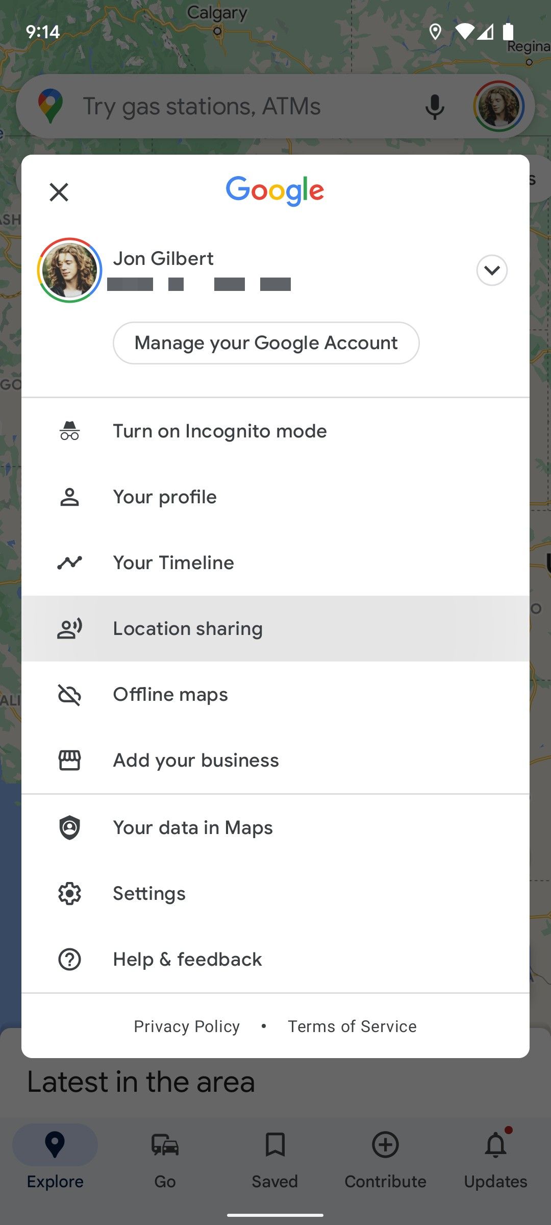 maps-location-sharing