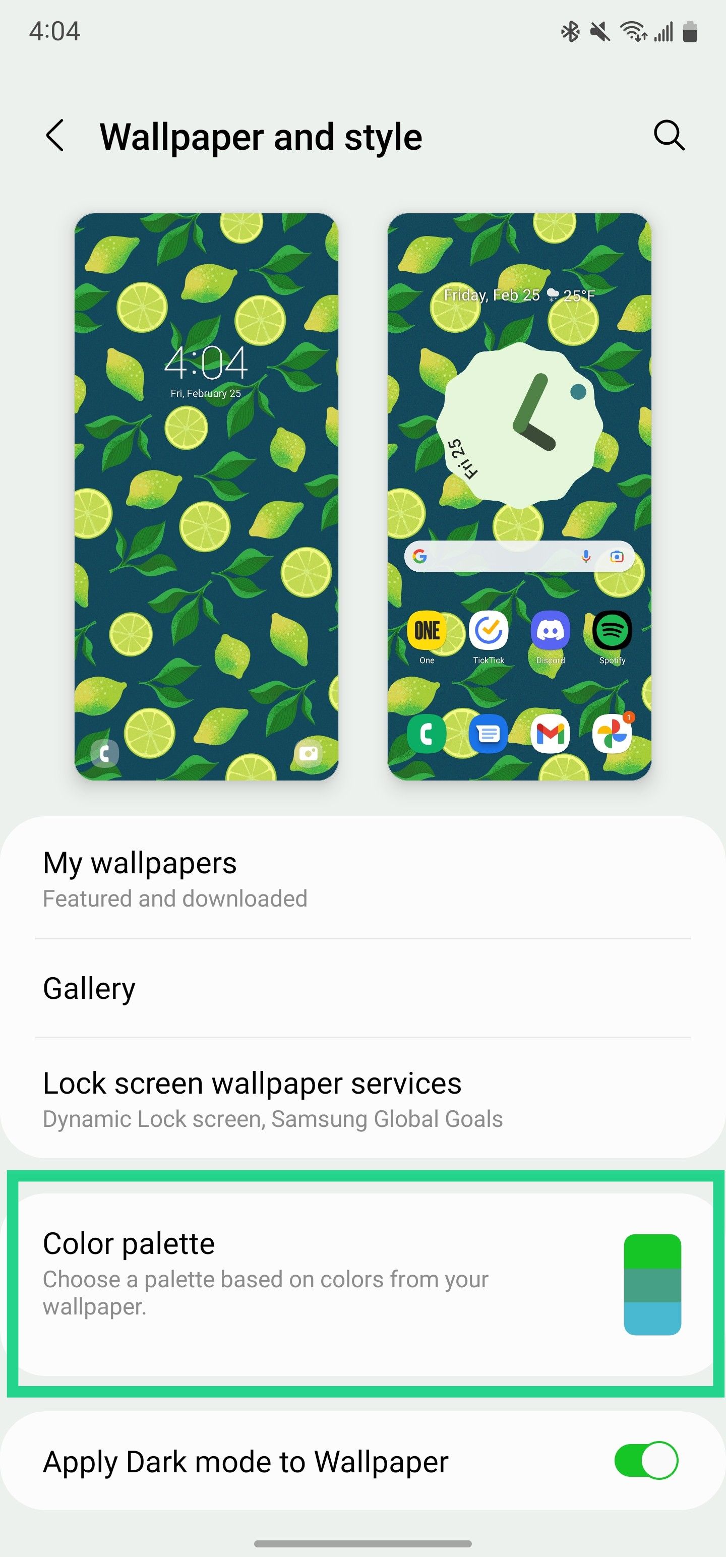 samsung change theme 2