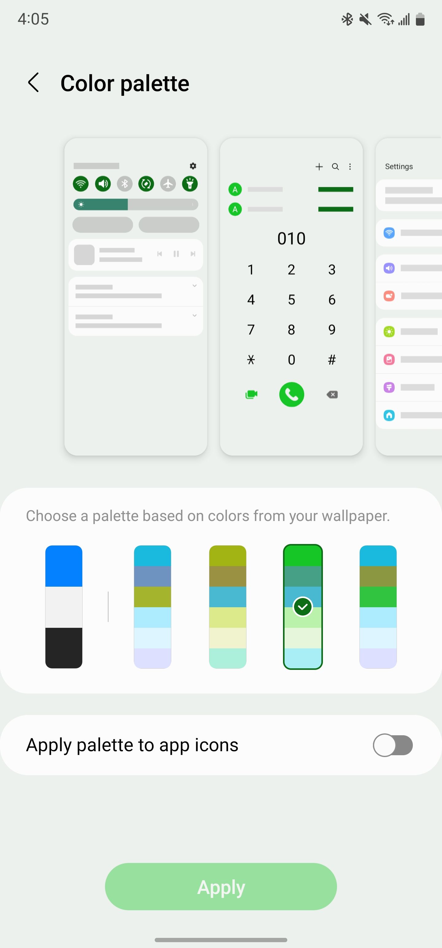 samsung change theme 3
