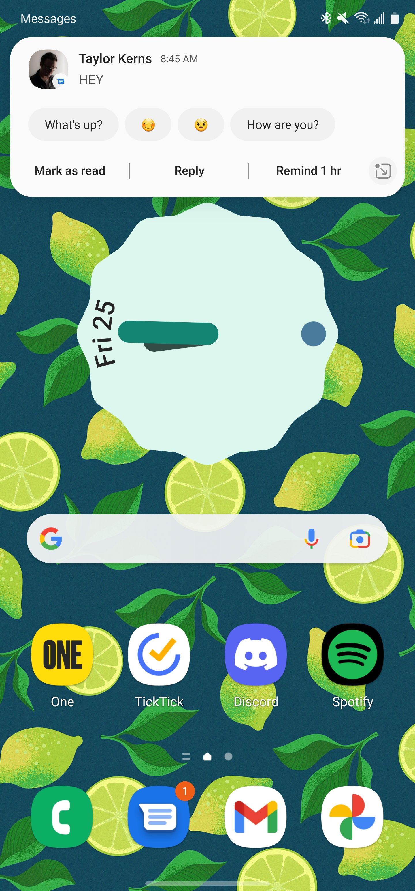 samsung large notification