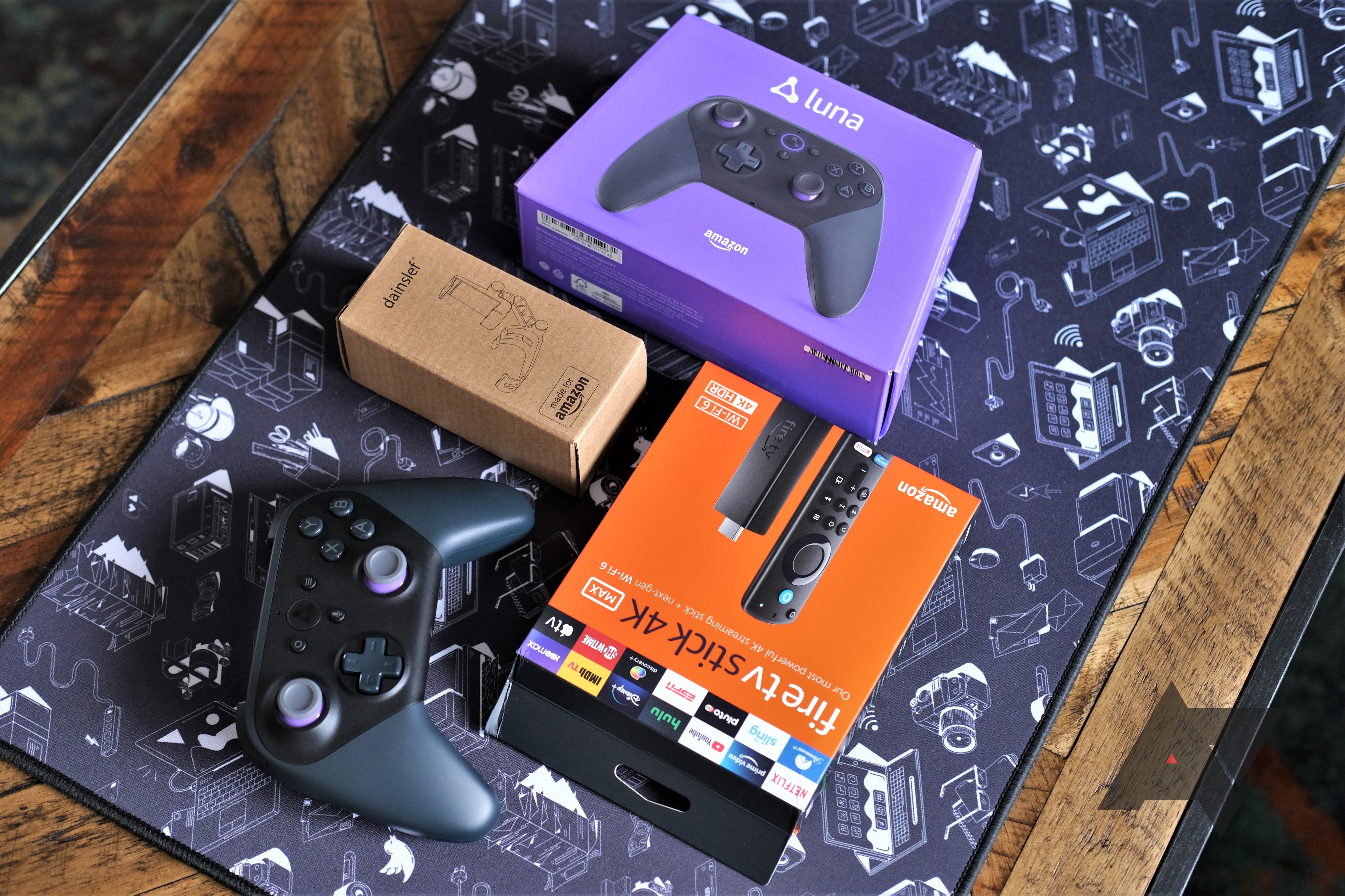  Fire TV Gaming Bundle including Fire TV Stick and Luna  Controller :  Devices & Accessories