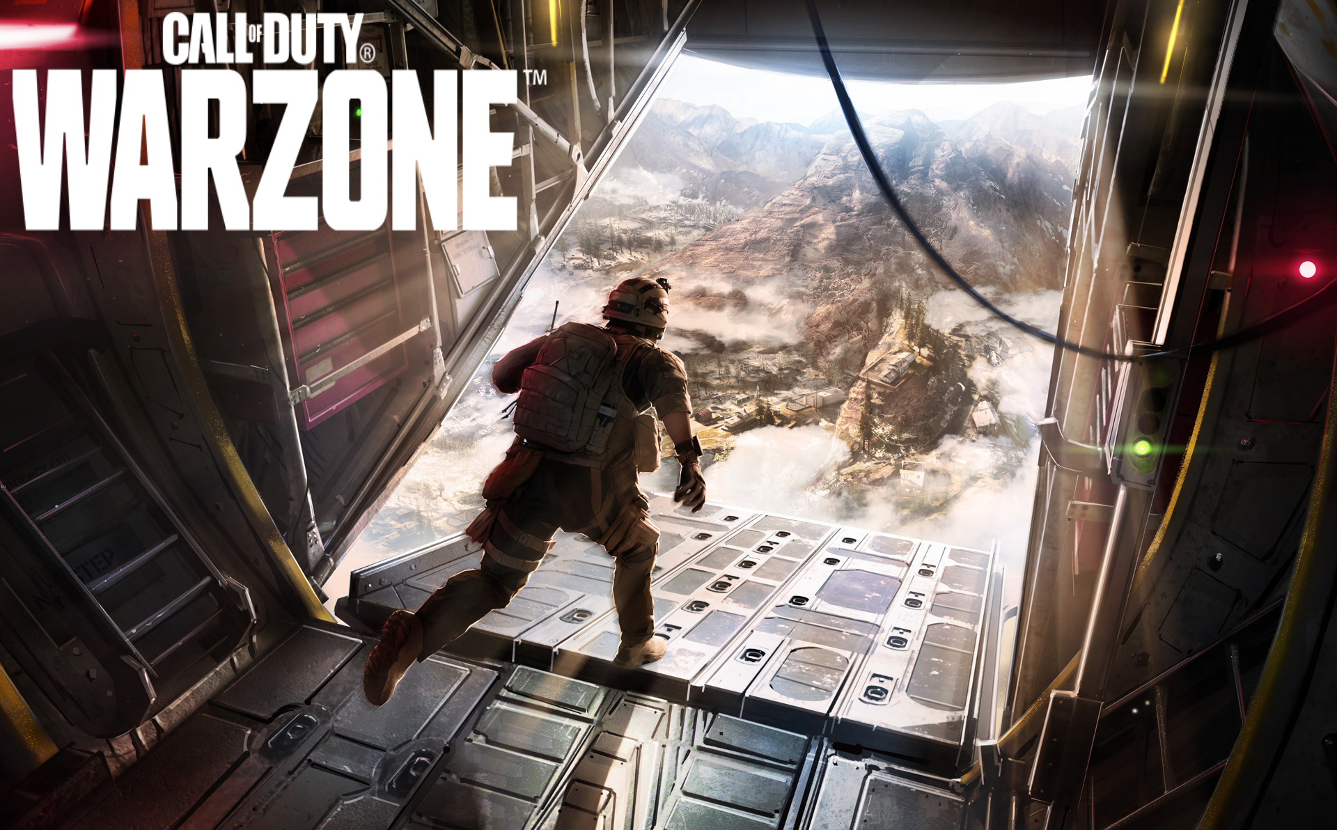 Herói do anúncio de CALL OF DUTY WARZONE FOR MOBILE