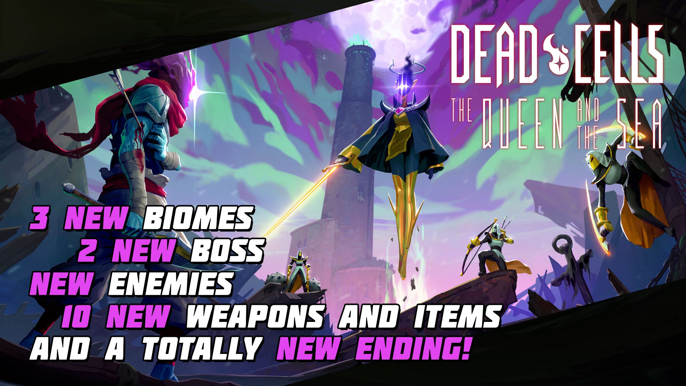 Dead Cells The Queen and the Sea DLC hero