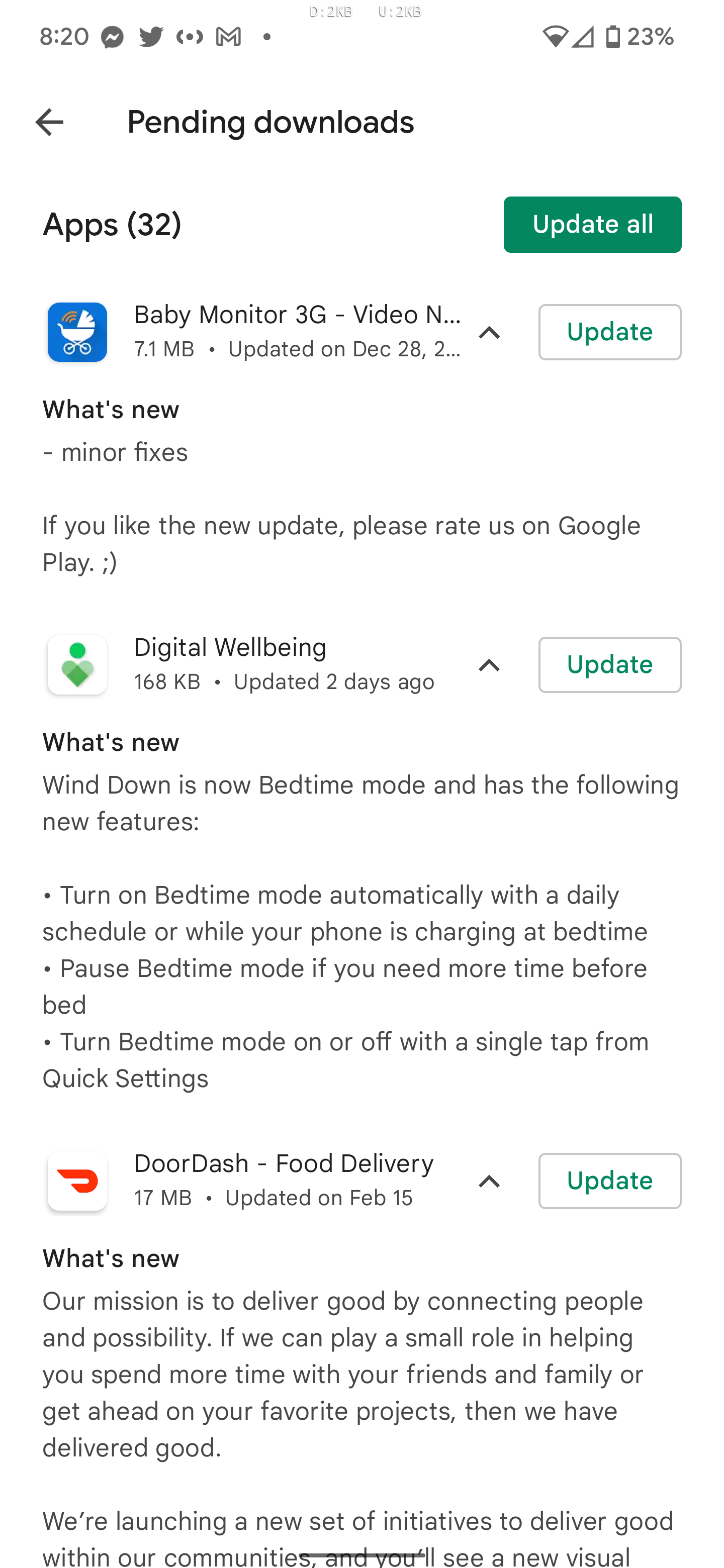 Google is restoring changelogs and 'last updated' dates in the Play Store