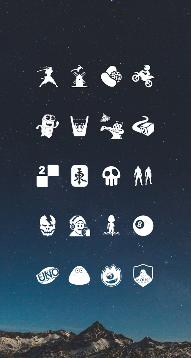 Whicons-White Icon Pack Summary of the best icon packs (2)