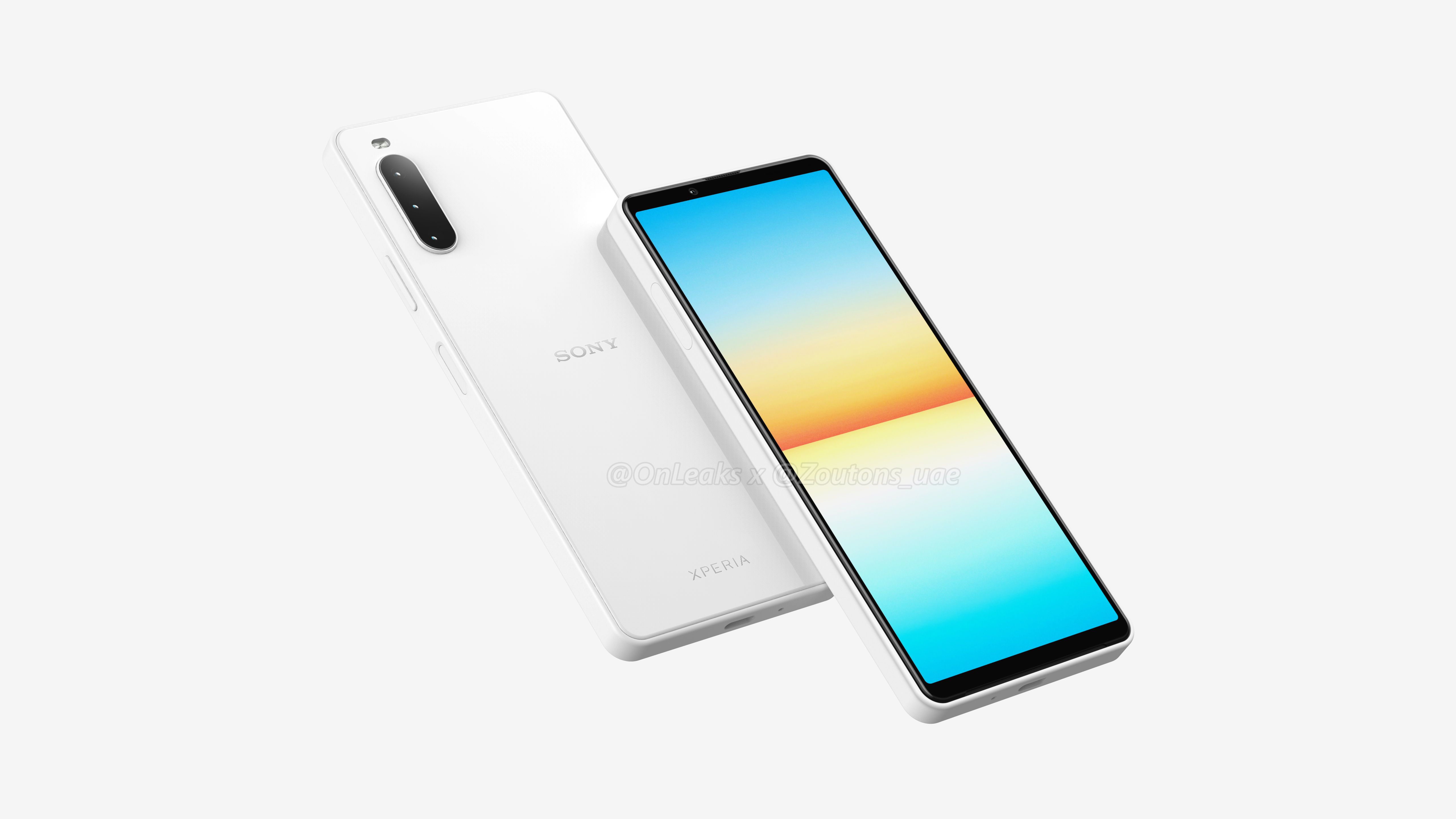 Sony Xperia 10 IV renders reveal a familiar slender design