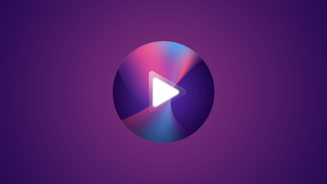 The YouTube Vanced logo on a purple background