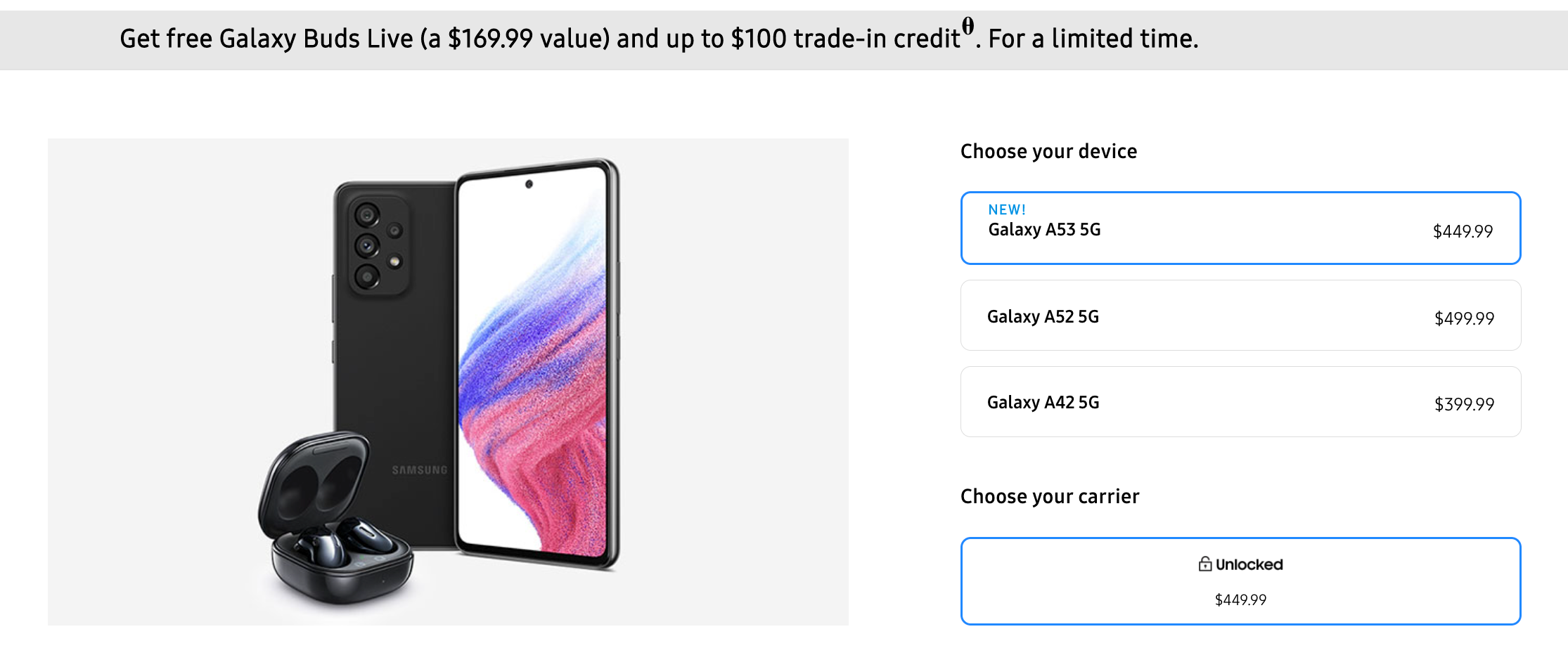 Samsung Galaxy A53 