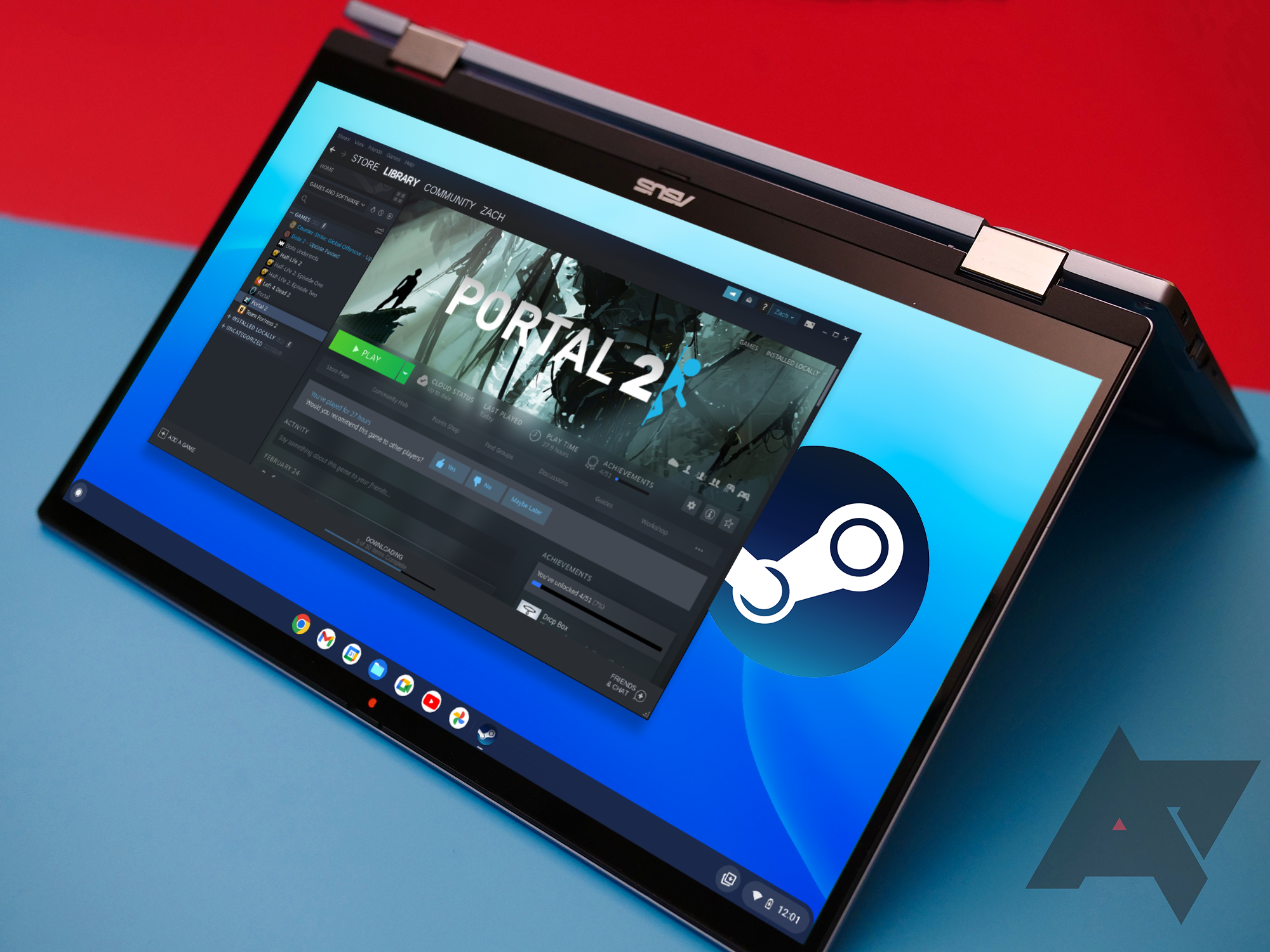ChromeOS gets serious about gaming as Steam support enters beta