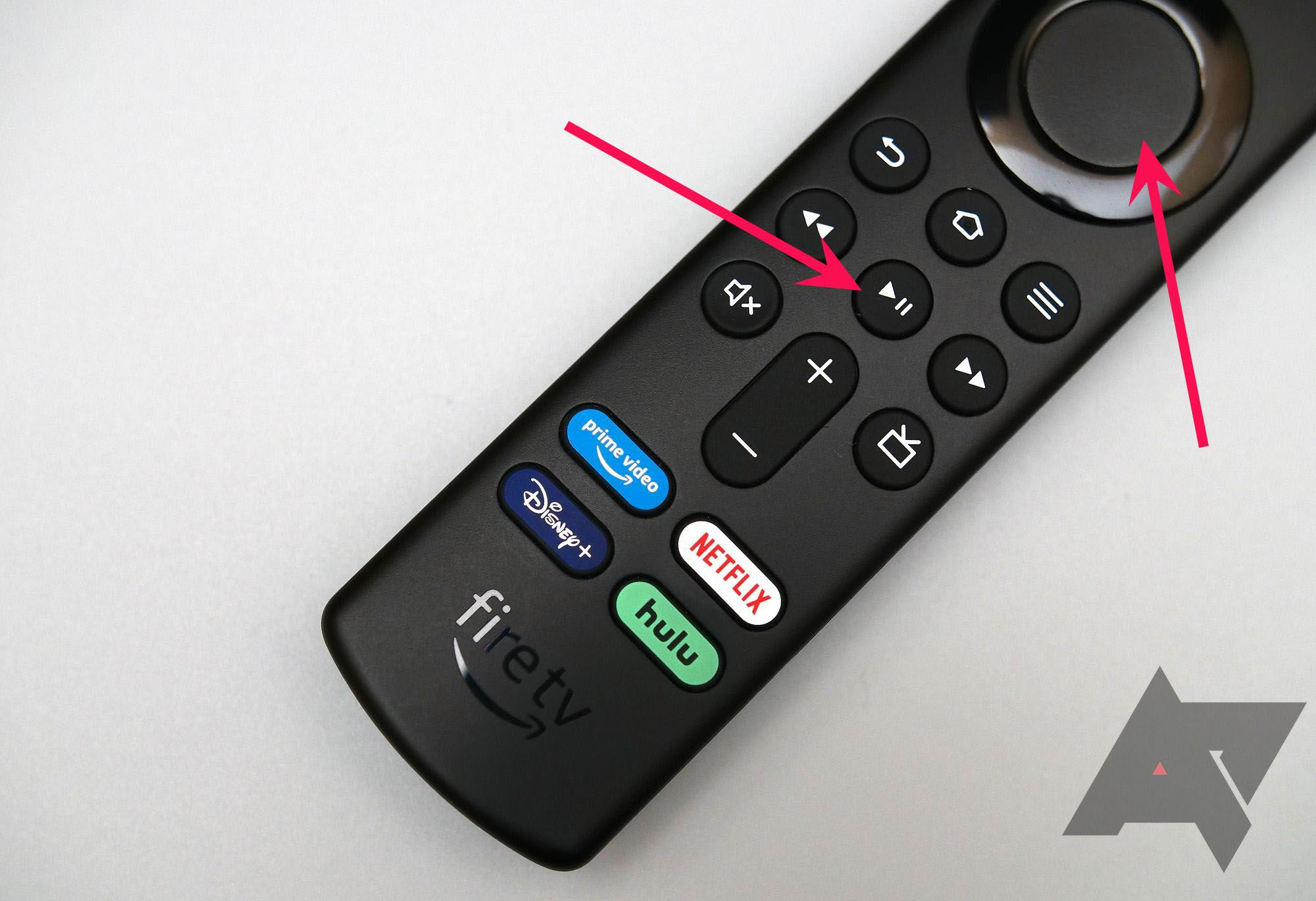 restart Fire TV with remote