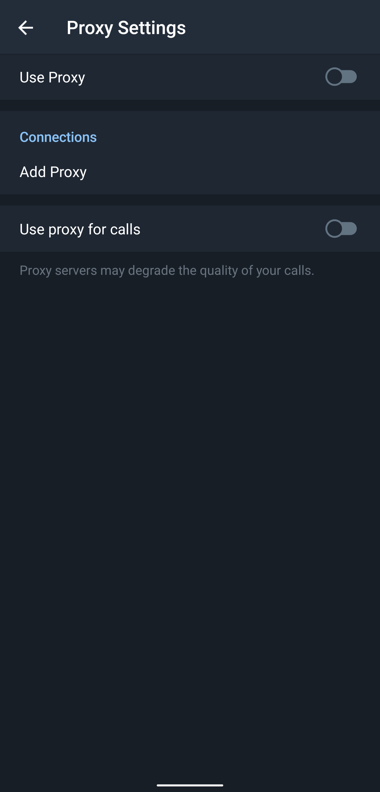 pengaturan proxy telegram