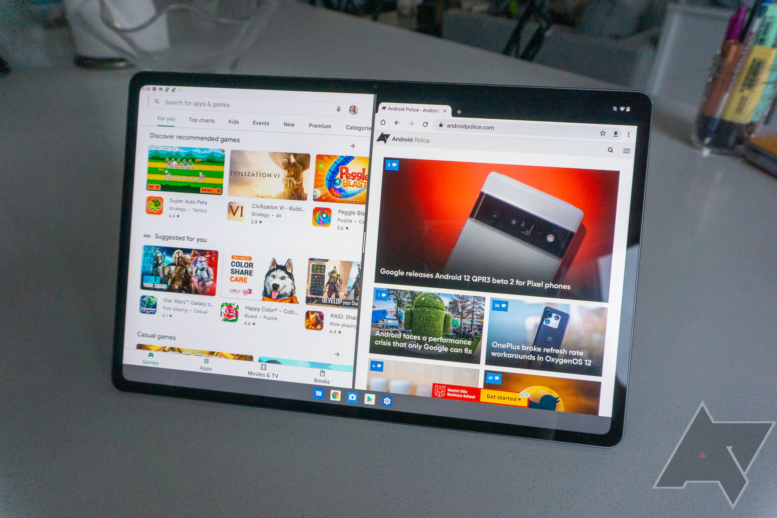 How to drag and drop between apps on your Android tablet