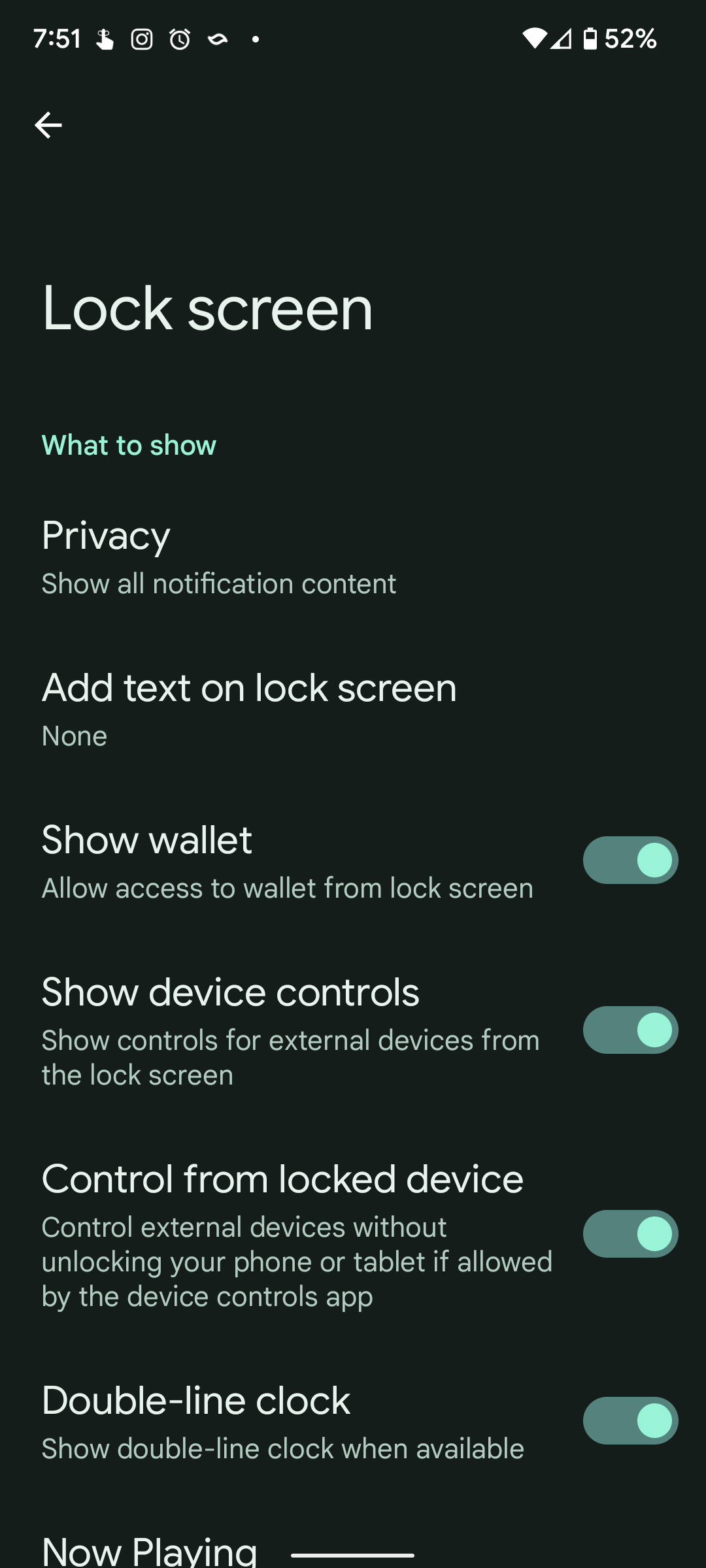 Android-13-Lock-Screen-Settings