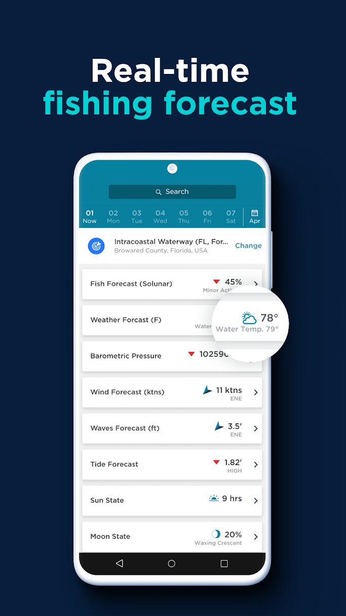 1 Fishing Forecast App in the World