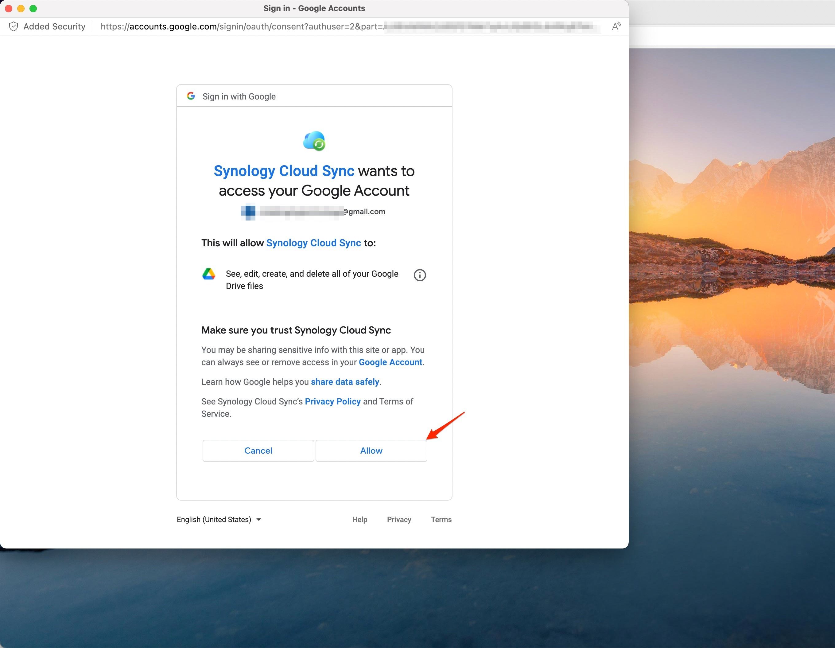 Google 照片到 Synology Photos 4