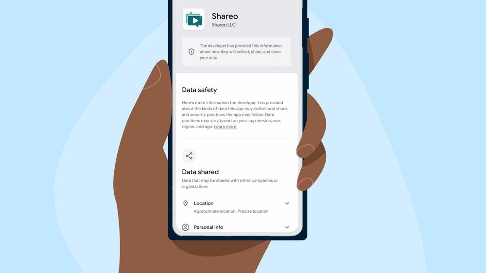 Play Store Data Safety