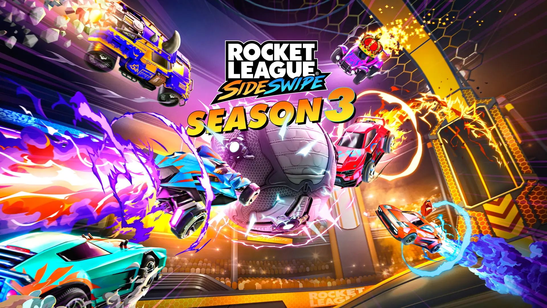 Rocket League Sideswipe season 3 hero