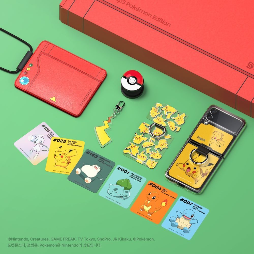 Samsung Z Flip 3 Pokemon Edition
