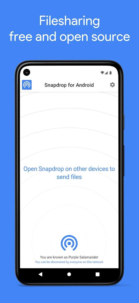 Snapdrop for summarizing Android indie apps