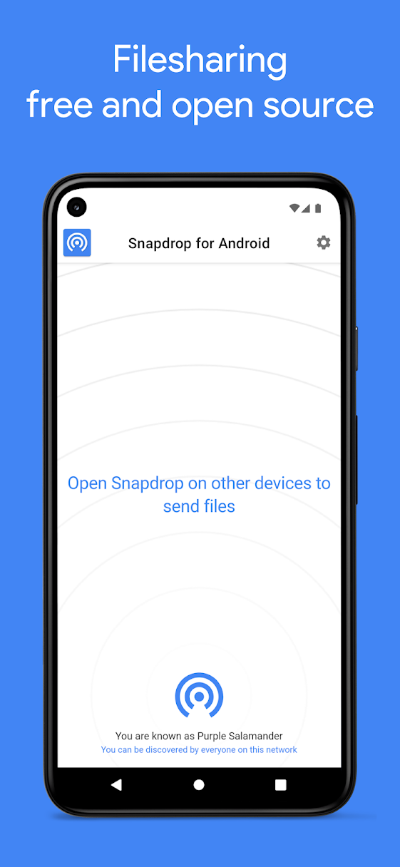 Snapdrop for Android indie app roundup