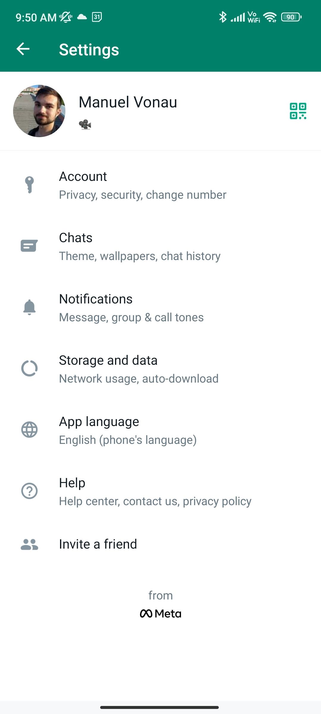 WhatsApp change language beta 2 22 9 13 - 1