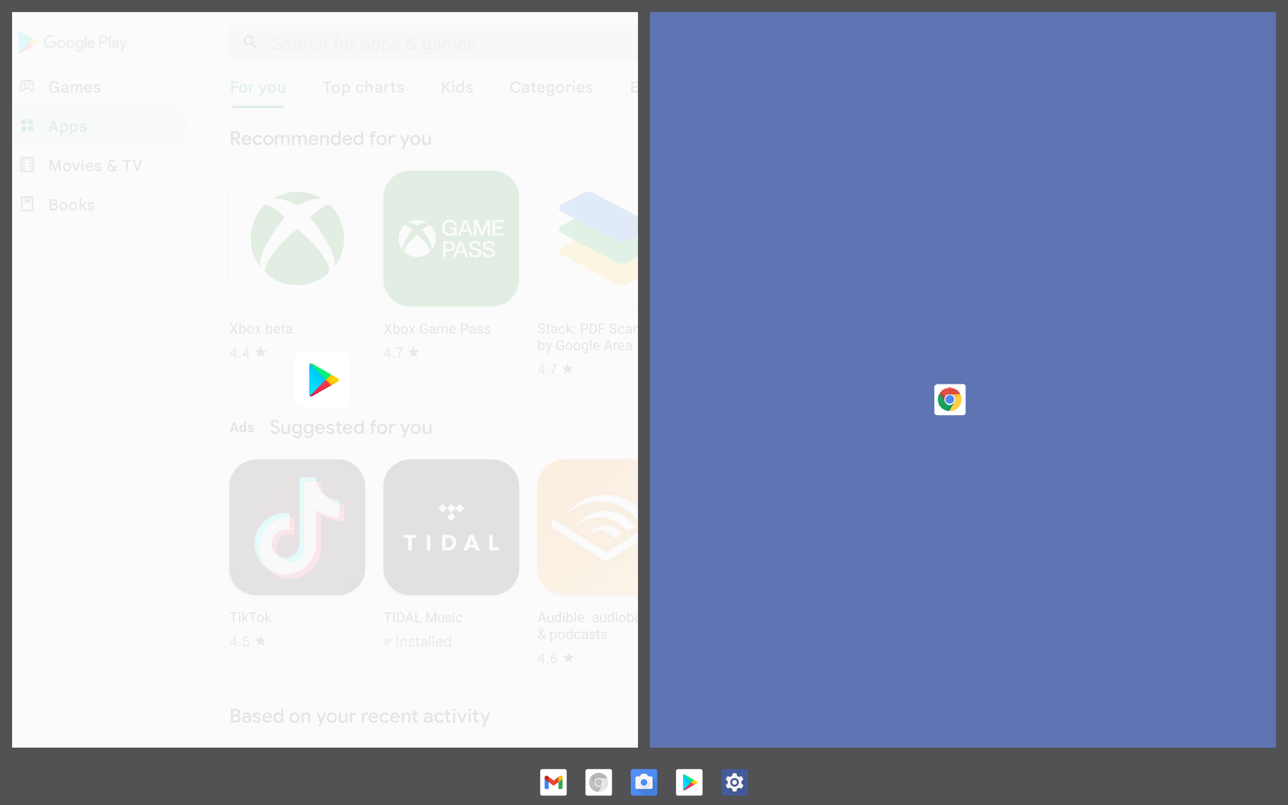 Android 14 might give us more control over the taskbar on tablets and  foldables