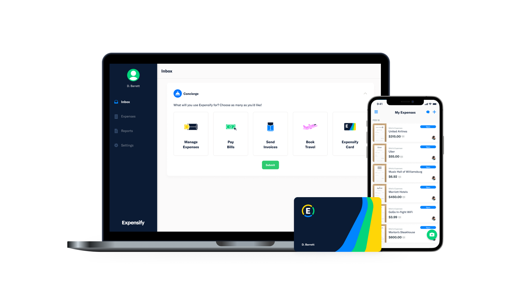 expensify app overview