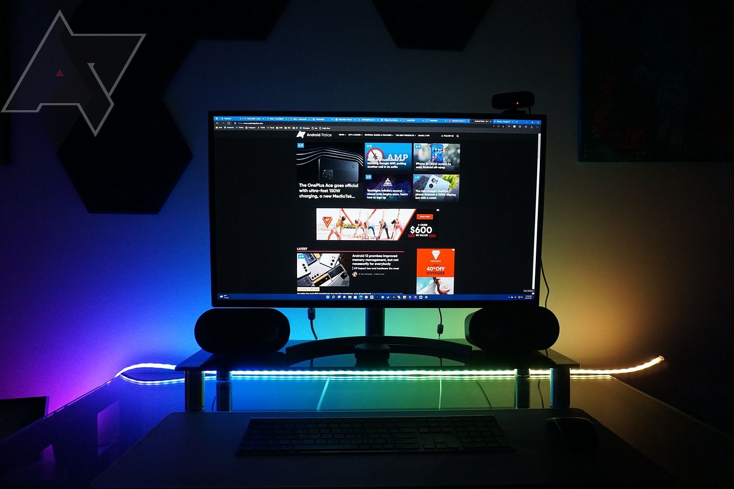 Philips Hue Gradient Lightstrip review: The best lightstrip you shouldn't  mount on your TV