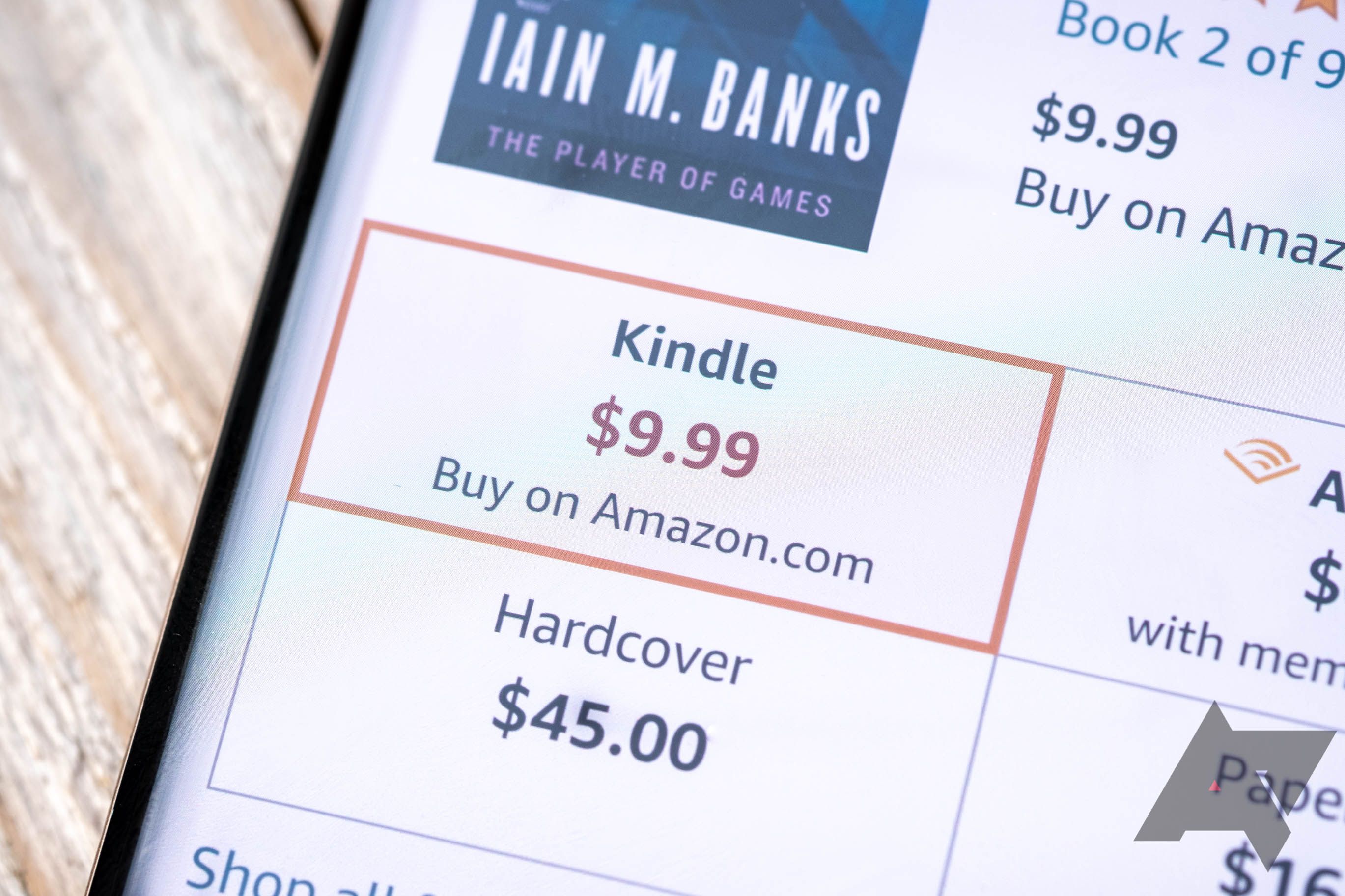 Amazon Shopping in app ebook purchase