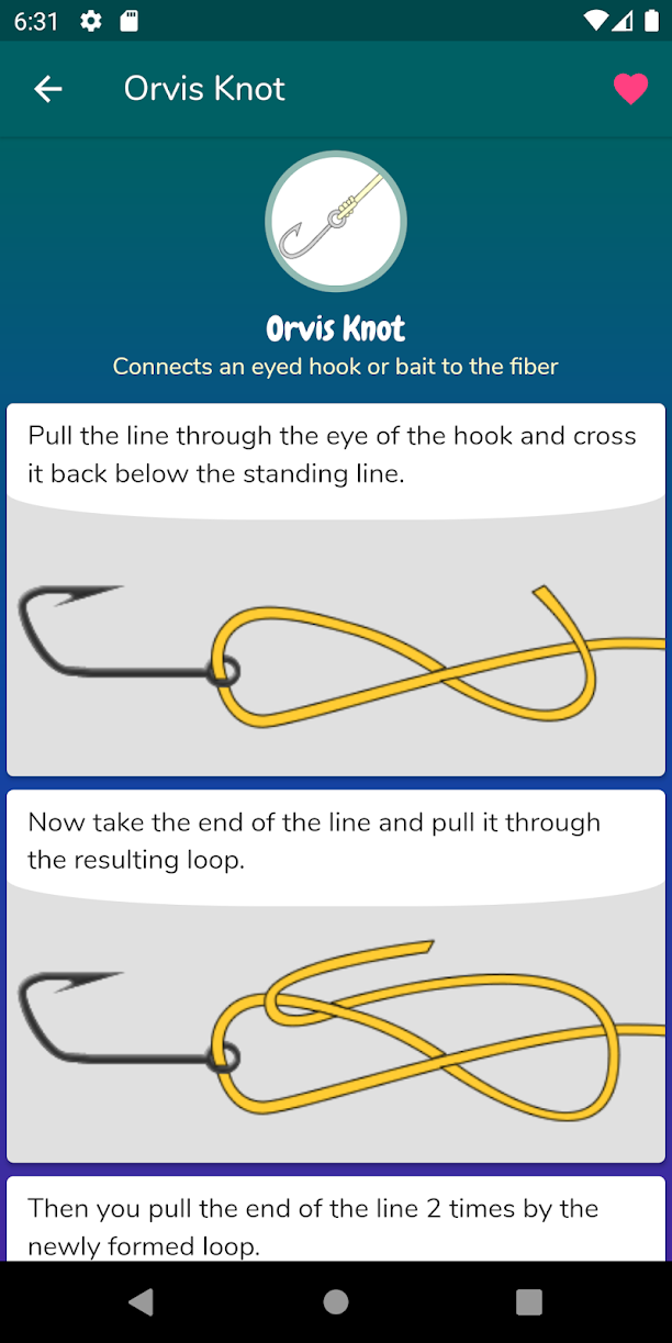 Fishing Knots Summary of fishing apps (2)