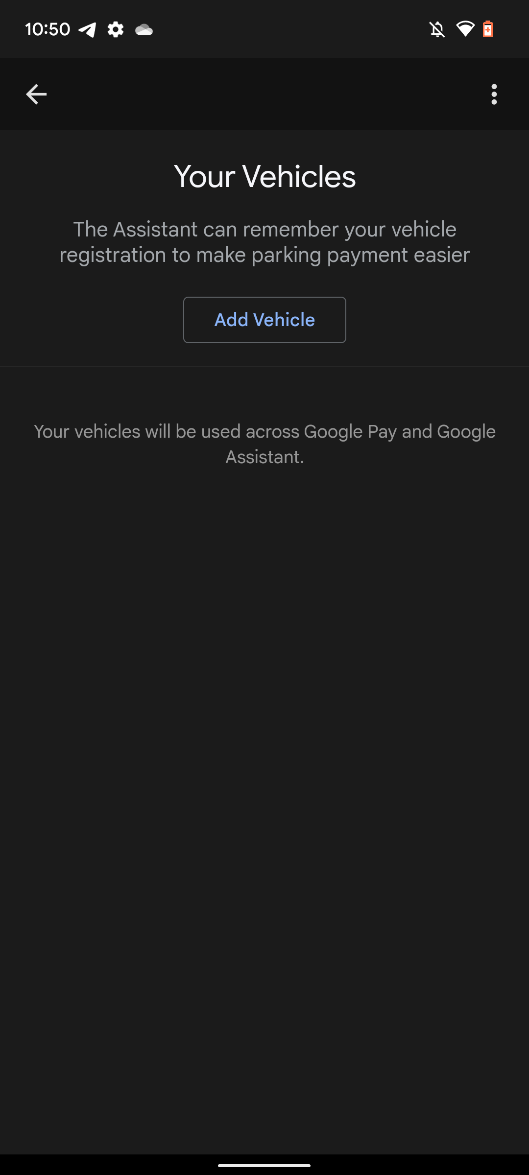 Google Assistant vehicle parking 1